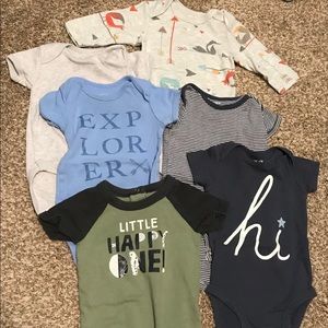 SOLD-Baby boy 3month onesies